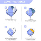 Compression Packing Cubes (4-Periwinkle / 4 Set)