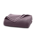 Waffle Bed Blanket (Plum / King/California King)