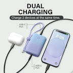 Champ Portable Charger (Glacial Blue Lavender)