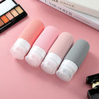 Travel Bottles for Toiletries (2 Ounces / Rose Pink)