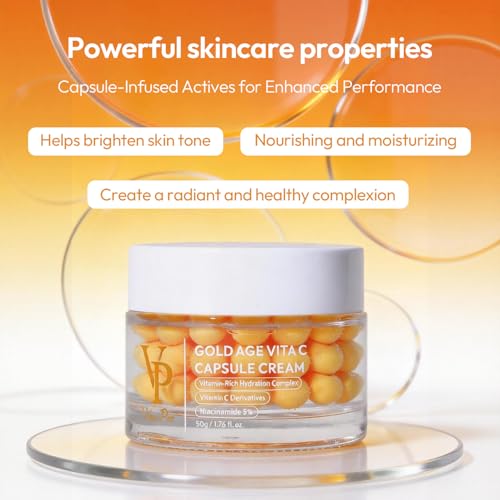VP Gold Age Vita C Capsule Cream (Yellow)