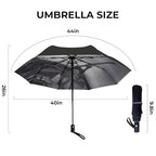 Compact Travel Umbrella (Eiffel Tower (Auto) / 44 inches)