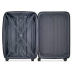 Helium Aero Hardside Expandable Luggage with Spinner Wheels (Blue Cobalt / Checked-Large 28 Inch)