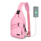 Crossbody Bag for Women (Light Coral / Large)