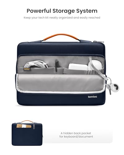 360 Protective Laptop Case Bag for 15 (Navy Blue / 15 Inch for MacBook Air)