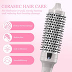 1.5 Inch Thermal Round Brush for Blowout Style (Silver / 1.5 Inch)