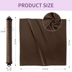 Heatless Curls Overnight Hair Curlers (Brown(Pack of 4))