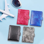 Premium Leather Passport Holder Covers Case (AL-Stone-grey)