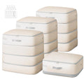 Comforter Storage Bag (Beige / XL-4 Pack - 4-Layer)