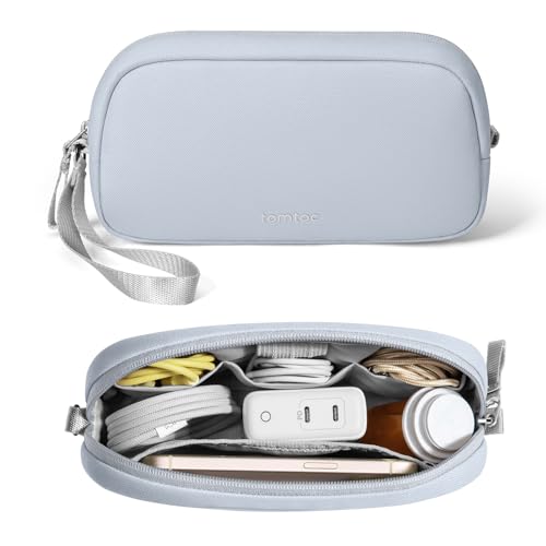 Electronics Organizer Travel Case (Light Blue / Small)