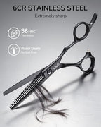 Texturizing Shears (Matte Black Texturizing Shears)