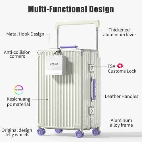 Aluminium Frame Checked (White& Purple / 28 inch)