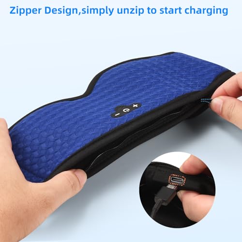3D Sleep Mask with Bluetooth Headphones (Z-dark Blue)