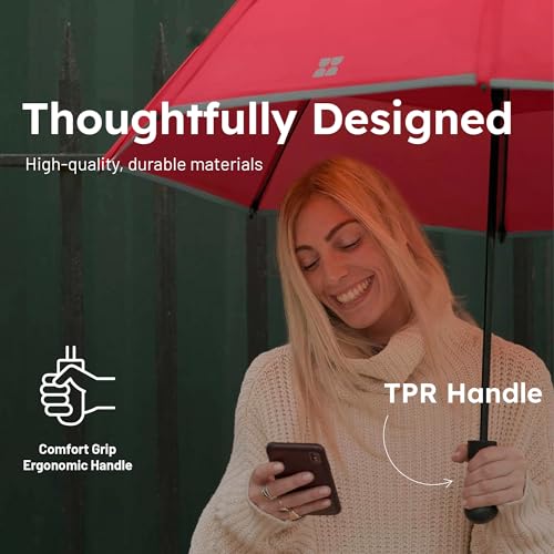 Premium Collapsible Small Travel Umbrella Compact (Sage)