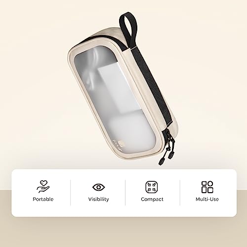 Clear Electronic Organizer (Beige)