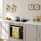 Sunflower Kitchen Decor Set (Yellow Sunflower)