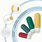 Travel Bottles Kit (Wine Red)
