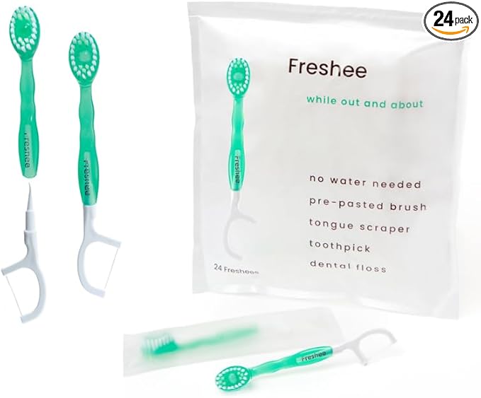 Freshee Bead -5 in 1 Disposable Mini Toothbrush by Unknown