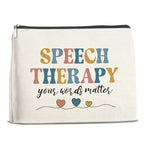 Speech Therapy Gifts Cosmetic Bag (Speech Therapy)