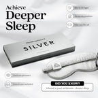 Pure Silk Sleep Mask [100% 6A Mulberry Silk (Silver Grey)