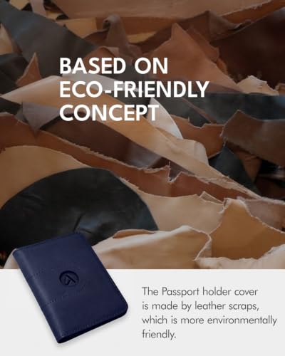 Passport Holder for Travel (Midnight Navy)