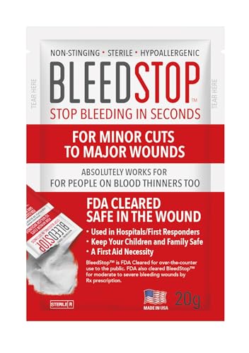 First Aid Powder for Blood Clotting (20g (2 Pack))