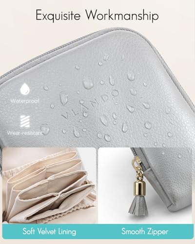 Small Travel Jewelry Case (B.Grey)