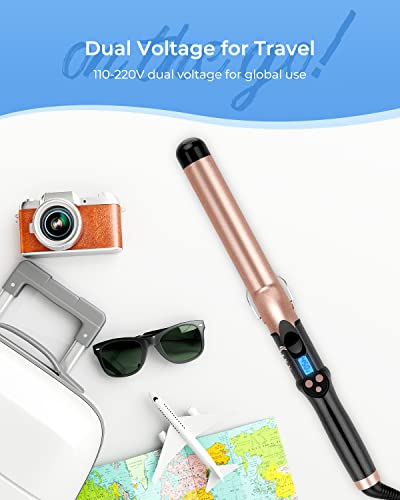 1 1 4 inch Curling Iron Extra Long Barrel (1 1/4 Inch)