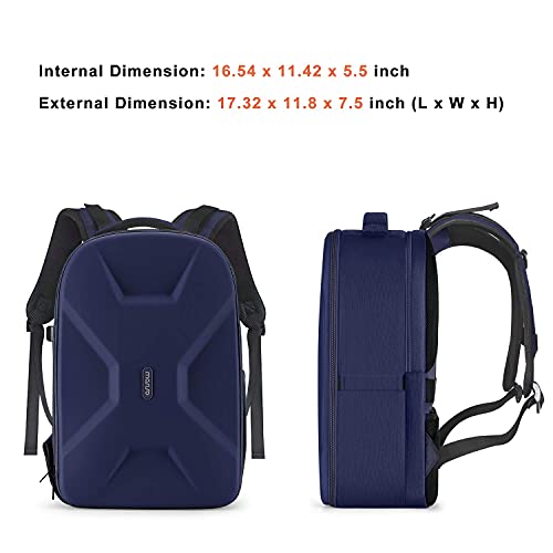 Camera Backpack (Navy Blue)