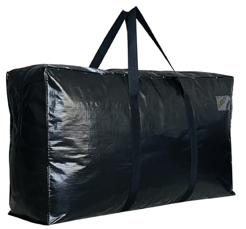 Extra Large Storage Duffle Bag (280L - 50"l x 15"w x 23"h / Black)