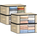 35L Closet Organizers (4 Pack-35l / Beige)
