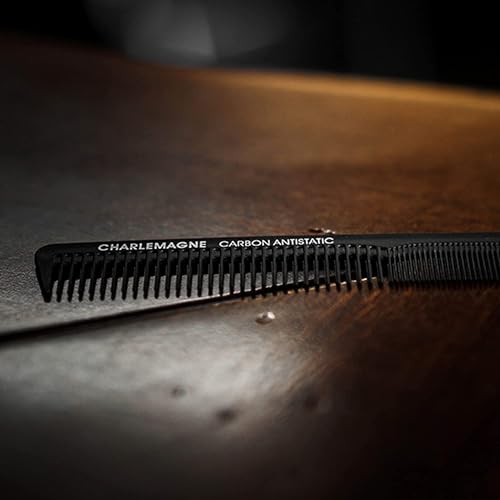 Fine Tooth Hair Comb for Men (Black)