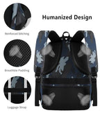 Laptop Backpack for Men (A5-camouflage-blue / 15.6)