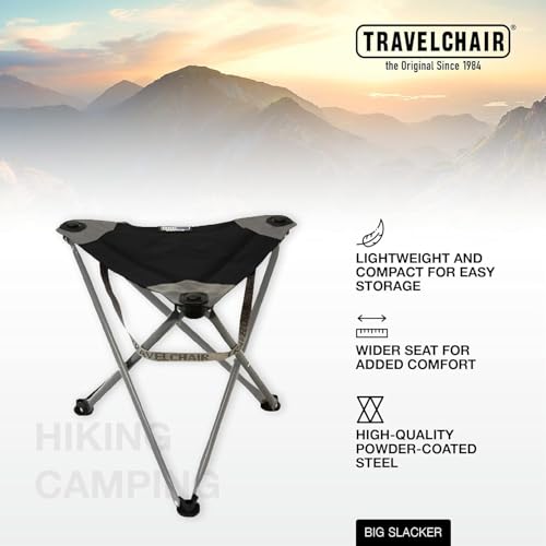 Big Slacker Stool (Black and Gray / Big Slacker)