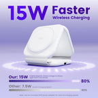 15W Magnetic Travel Charging Station