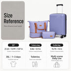Luggage Sets 3 Piece (Tangerine / 3 Piece Sets (21/Db/Tb))