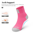 Ankle Compression Socks for Women 6 Pairs (Small-Medium / Multicolor（6 Pairs）)
