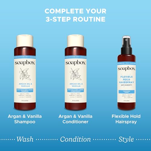 Argan Oil & Vanilla Shampoo for Frizzy Hair (Argan Oil)