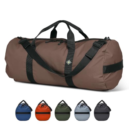 75L Hauler Heavy Duty Duffle Bag (Brown / 14" x 30" (75 Liters))
