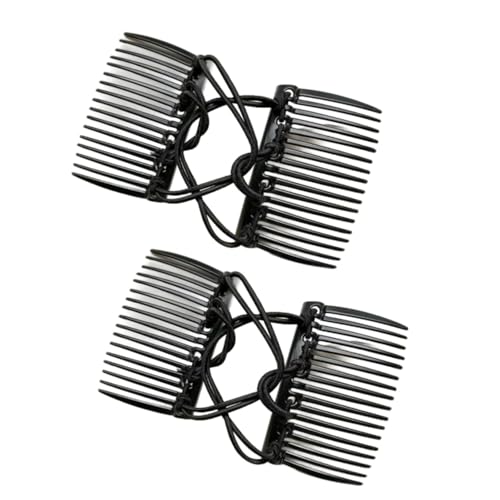 2Pcs Stretchy Comfy Hair Comb Clips