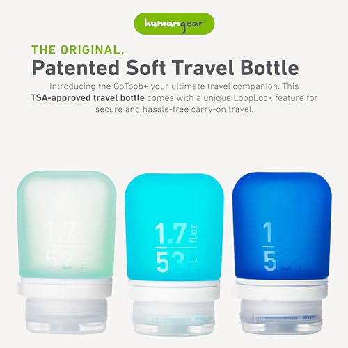 GoToob+ 3 Pack (1.7 Ounces / Mint/Aqua/Teal)