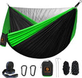 Camping Hammock (Black & Guolv / Large)