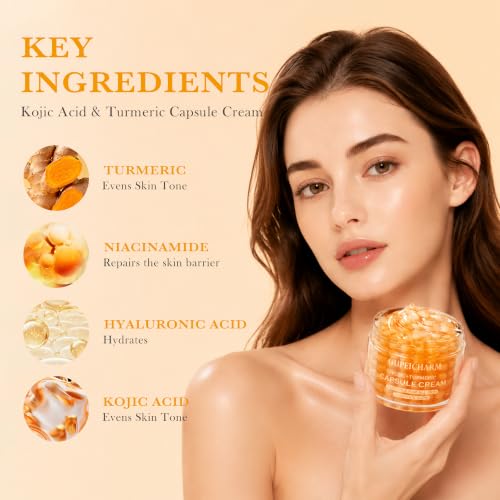 Turmeric Face Cream with Niacinamide & Hyaluronic Acid
