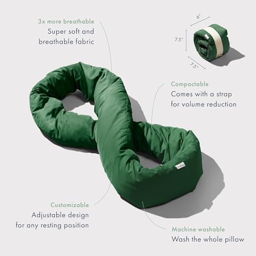 Infinity Pillow (Pine Green)