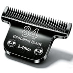 T84 Dog Grooming Replacement Blades Compatible with Andis Dog Clippers (Black-T84 / Black)