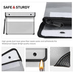 Fireproof Bag Dual Reflective Strips (Silvery / Medium size)
