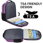 Backpack for Girls Women (Purple / 15.6 Inch)
