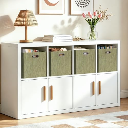 Storage Cubes (13×13×13/4pcs / Yellow/Brown Mixed)