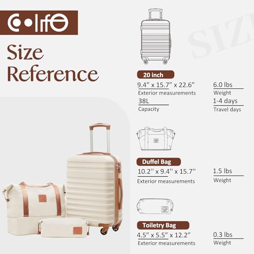 Luggage Set Hardside Suitcase (3 piece set (DB/TB/20) / Navy+Red)