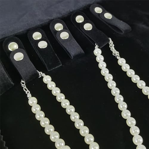 Travel Jewelry Case (Black (4+2+2+6))